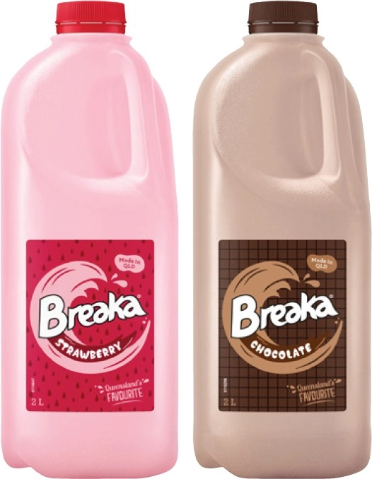 Breaka Flavoured Milk 2 Litre