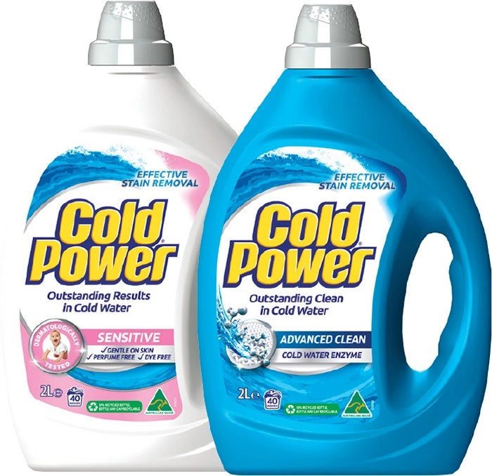 Cold Power Laundry Liquid 2 Litre