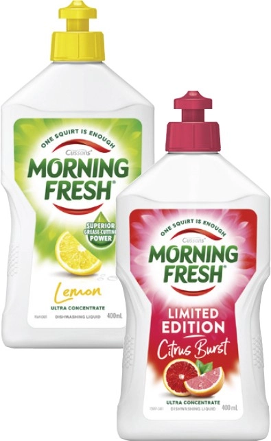 Morning Fresh Dishwashing Liquid 400mL