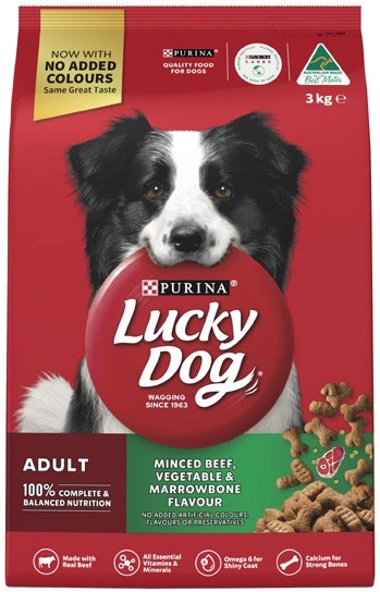 Purina Lucky Dog Dry Dog Food 3kg