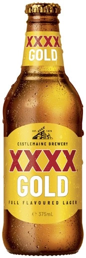 XXXX Gold Bottles 24x375mL