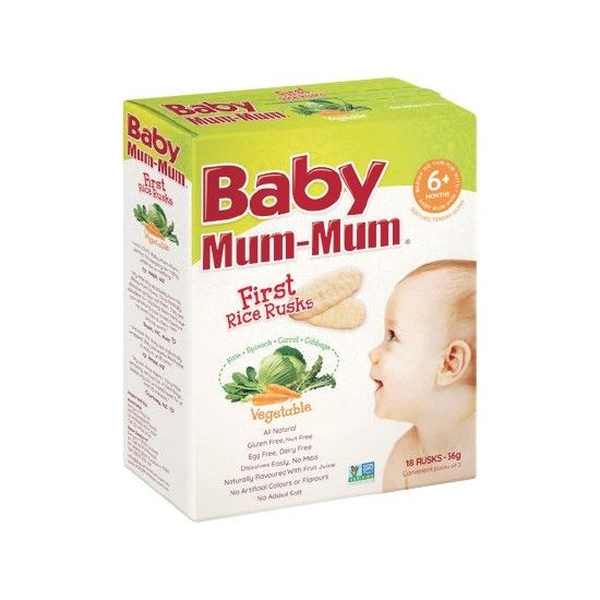 Baby Mum-Mum Premium Rice Rusks 36g