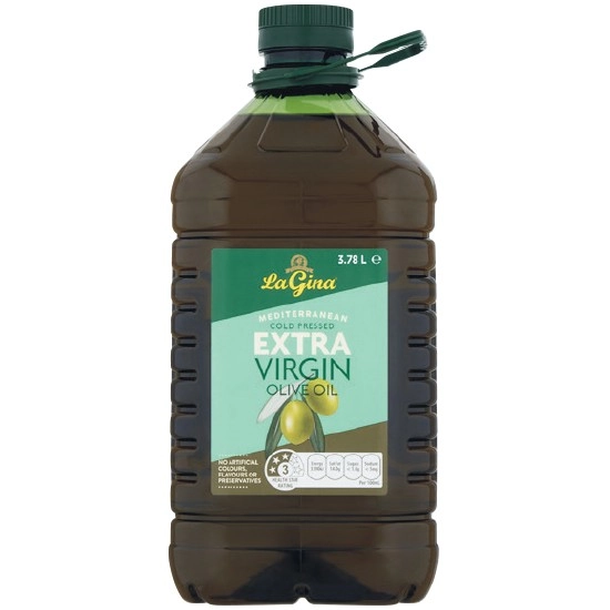 La Gina Olive Oil or Extra Virgin Olive Oil 3.78 Litre