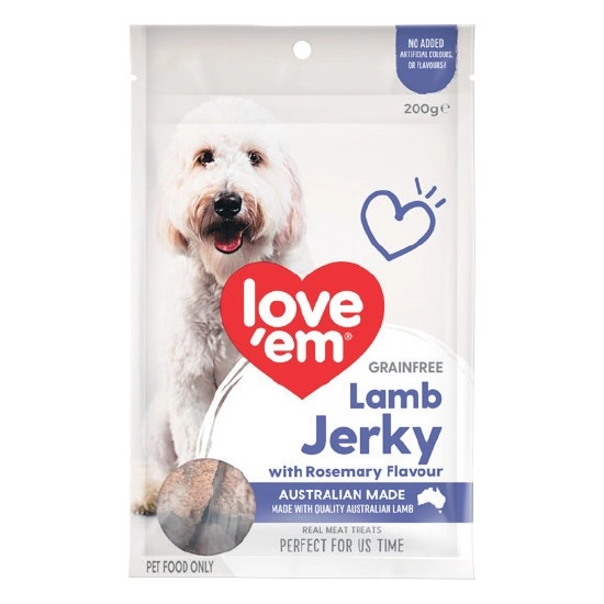 Love‘em Jerky Dog Treats 200g