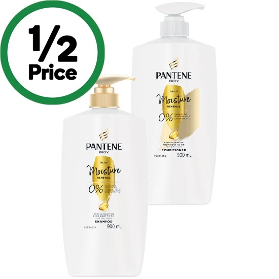 Pantene Pro-V Shampoo or Conditioner 900ml