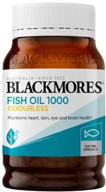 Blackmores Odourless Fish Oil Capsules 200 Pack^