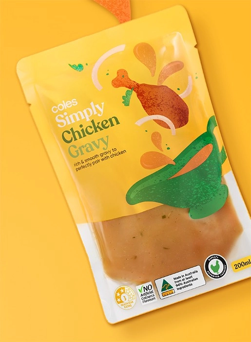 Coles Simply Chicken Gravy 200mL