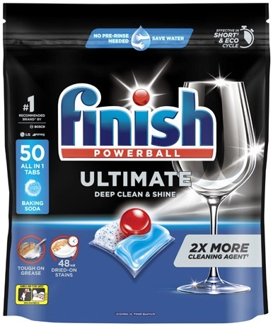 Finish Ultimate Dishwashing Tablets 50 Pack