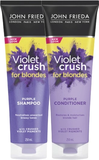 John Frieda Violet Crush Tone Refresh Shampoo or Conditioner 250mL