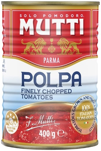 Mutti Polpa Tomatoes 400g