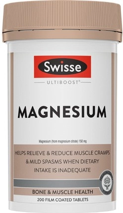 Swisse Ultiboost Magnesium Tablets 200 Pack^