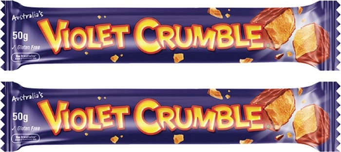 Violet Crumble Chocolate Bar 50g