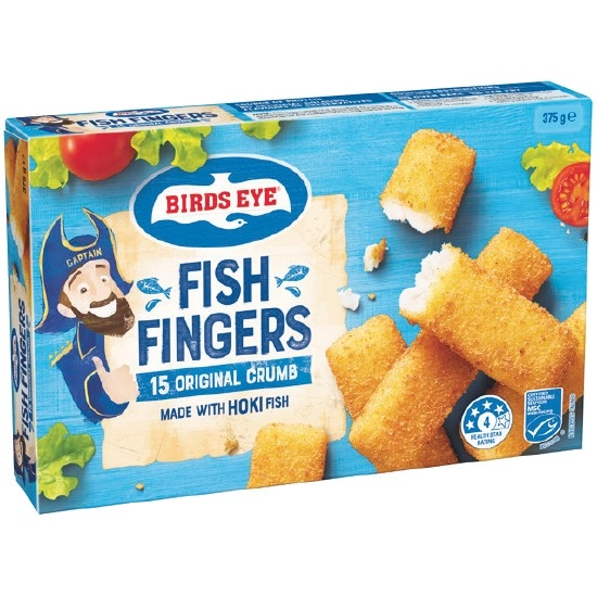 Birds Eye Fish Fingers 375g – From the Freezer