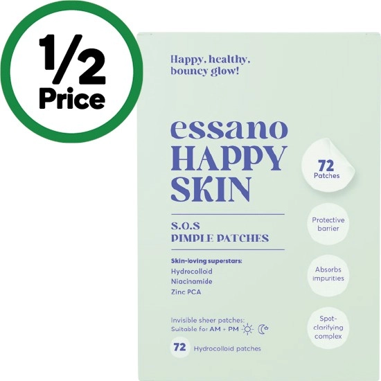 Essano Happy Skin Pimple Patches Pk 72