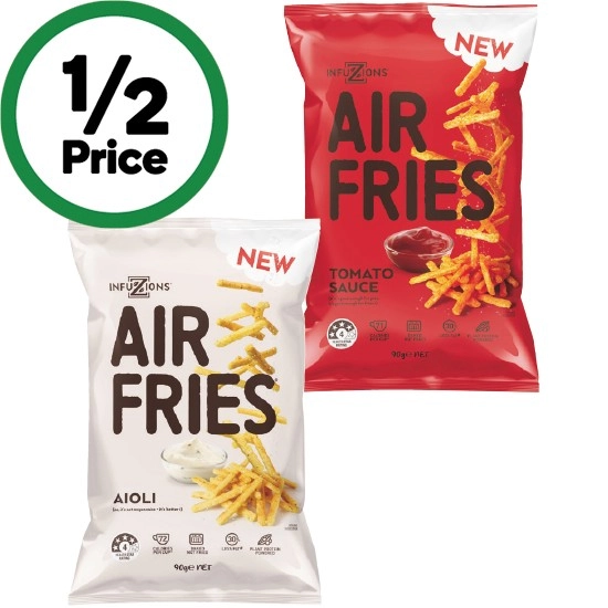 Infuzions Air Fries 90g – From the Health Food Aisle