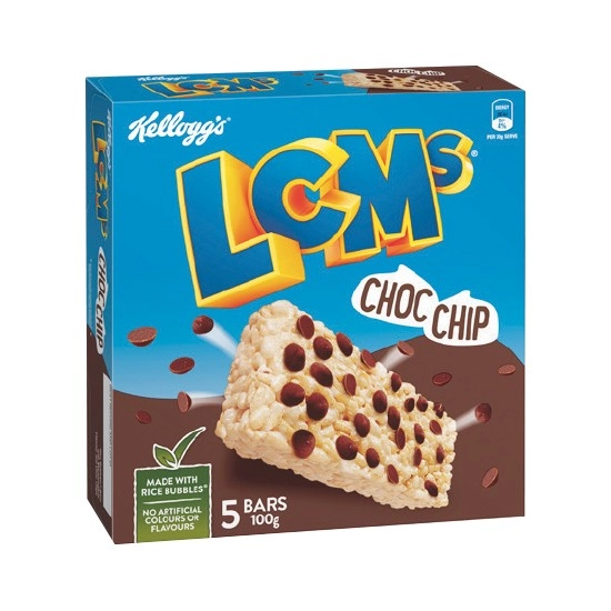 Kellogg’s LCMs Bars 100-110g Pk 5