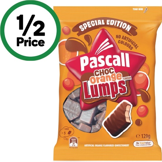 Pascall Choc Bites 120-185g