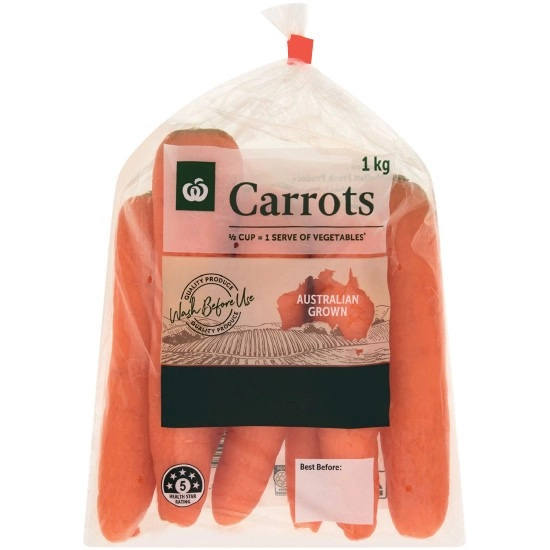 WA Carrots 1 kg Pack