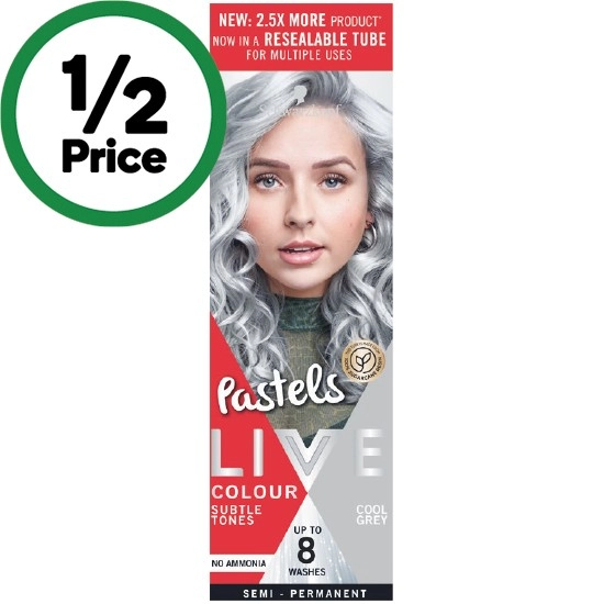 Schwarzkopf Live Colour Ultra Brights or Pastels Semi Permanent Hair Colour