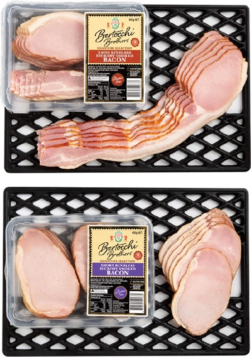 Bertocchi Long or Short Cut Bacon 400g