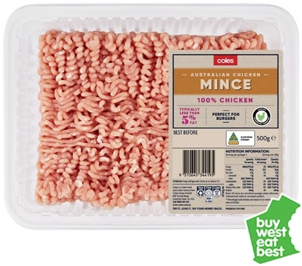 Coles RSPCA Approved Chicken Mince 500g