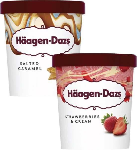 Häagen-Dazs Ice Cream Tub 457mL