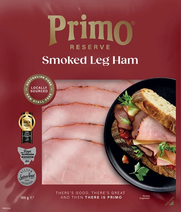 Primo Reserve Smoked Leg Ham 100g