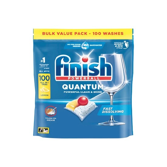 Finish Quantum Dishwasher Tablets Pk 100