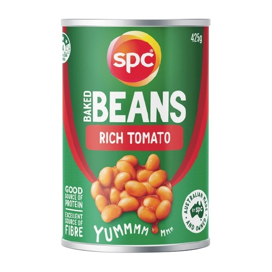 SPC Baked Beans or Spaghetti 420-425g