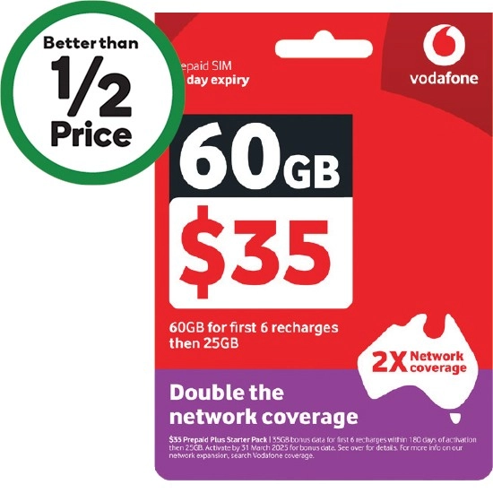 Vodafone $35 Starter Pack#