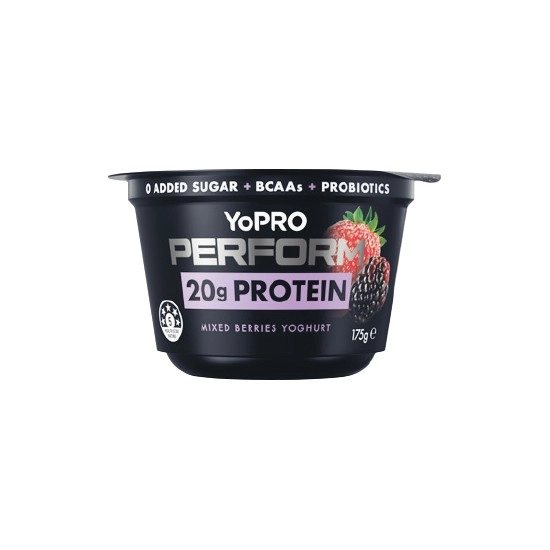 YoPRO Perform High Protein Yoghurt Pot 175g – From the Fridge