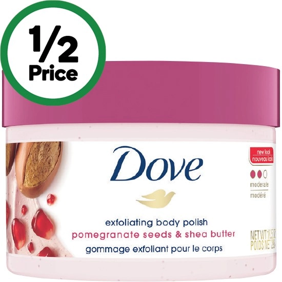 Dove Exfoliating Body Polish 298ml