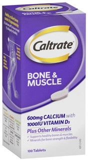 Caltrate Bone & Muscle Health Tablets 100 Pack^