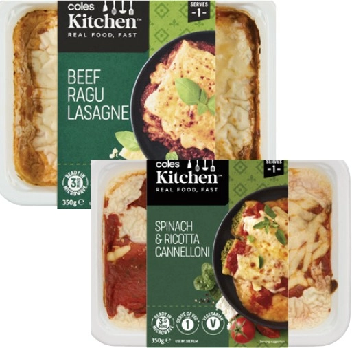 Coles Kitchen Meal 350g