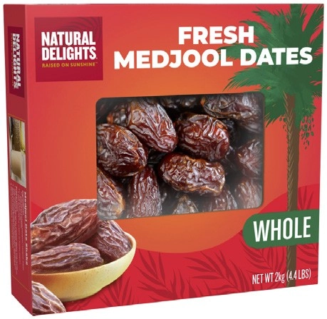 Fresh Medjool Dates 2kg Box