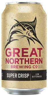 Great Northern Super Crisp Lager Block Cans 30x375mL