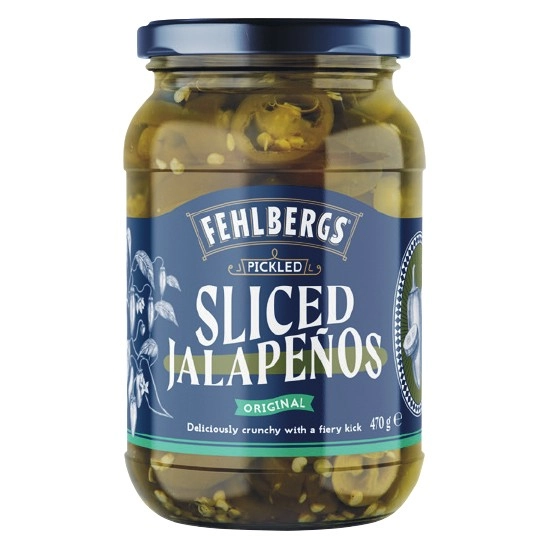 Fehlbergs Jalapenos 470g