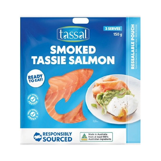 Tassal Smoked Tassie Salmon 150g