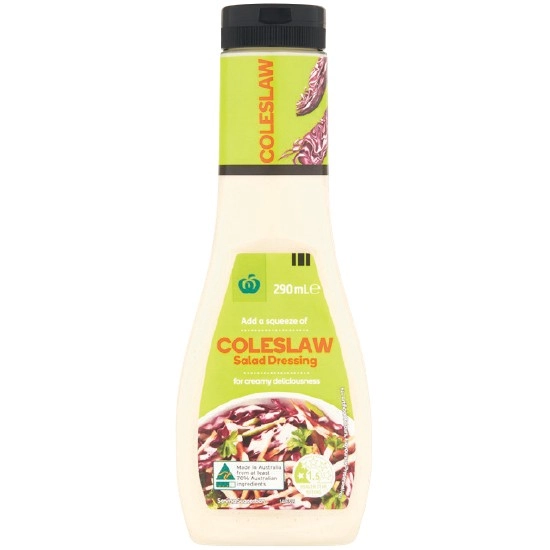 Woolworths Salad Dressings 290-300ml