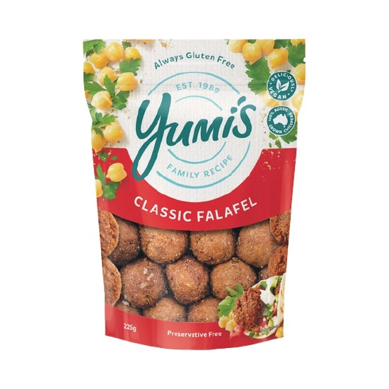 Yumi’s Falafel Balls 225g – From the Fridge