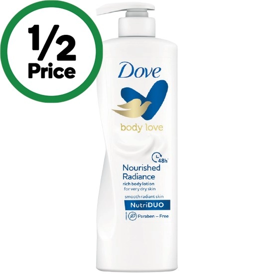 Dove Nourished Radiance Rich Body Lotion 400ml