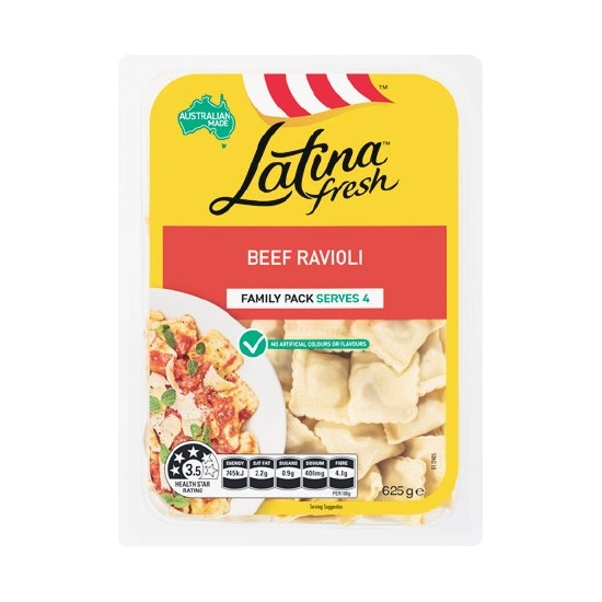 Latina Fresh Filled Pasta Varieties 625g – From the Fridge