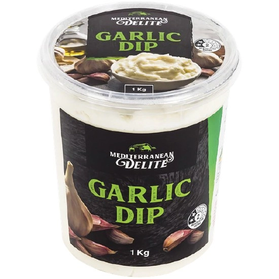 Mediterranean Delite Garlic Dip 1 kg – From the Fridge