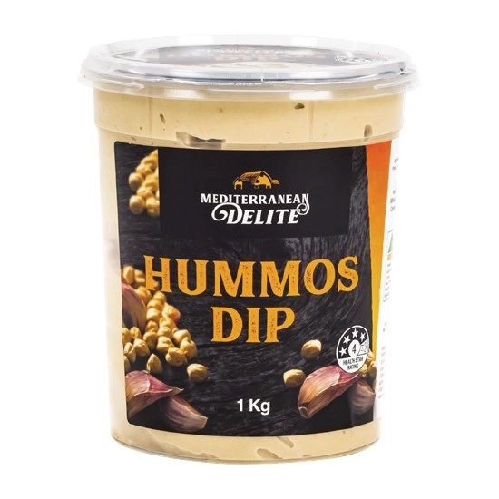 Mediterranean Delite Hommus 1 kg – From the Fridge