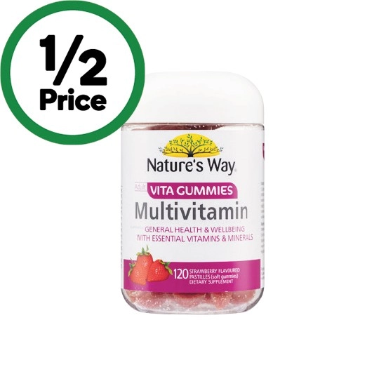 Nature’s Way Vita Gummies Multi-Vitamin Pk 120‡