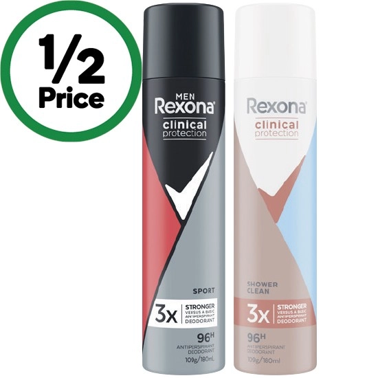 Rexona Clinical Protection Deodorant 180ml