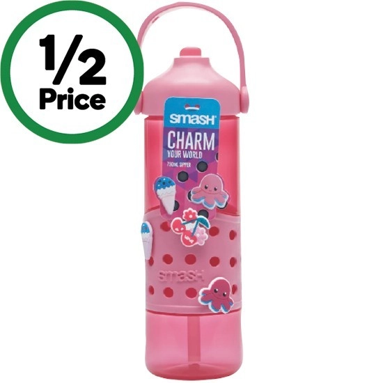 Smash Charm Drink Bottle 750ml – Assorted