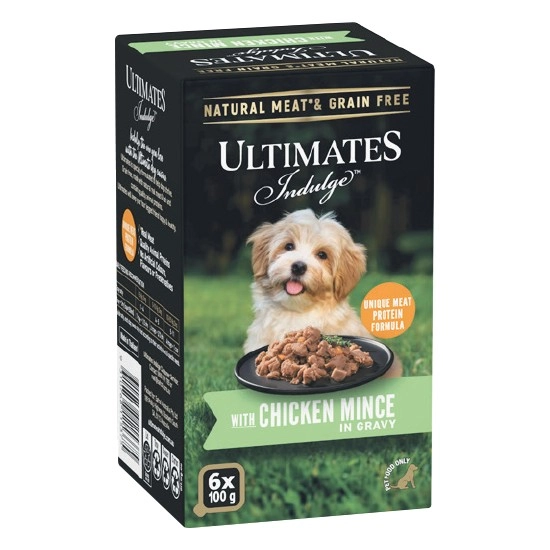 Ultimates Indulge Dog Food Pk 6 x 100g