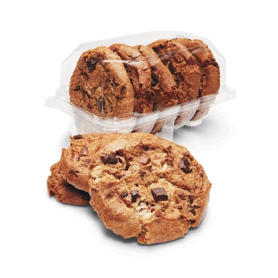 Woolworths Dreamy Choc, Oatmeal & Raisin or White Choc & Macadamia Cookie Varieties Pk 5#