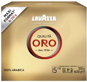 Lavazza Qualita Oro Coffee Beans or Ground 1kg